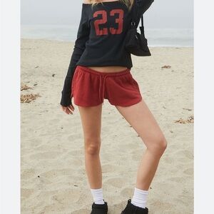 John galt red summer thermal shorts